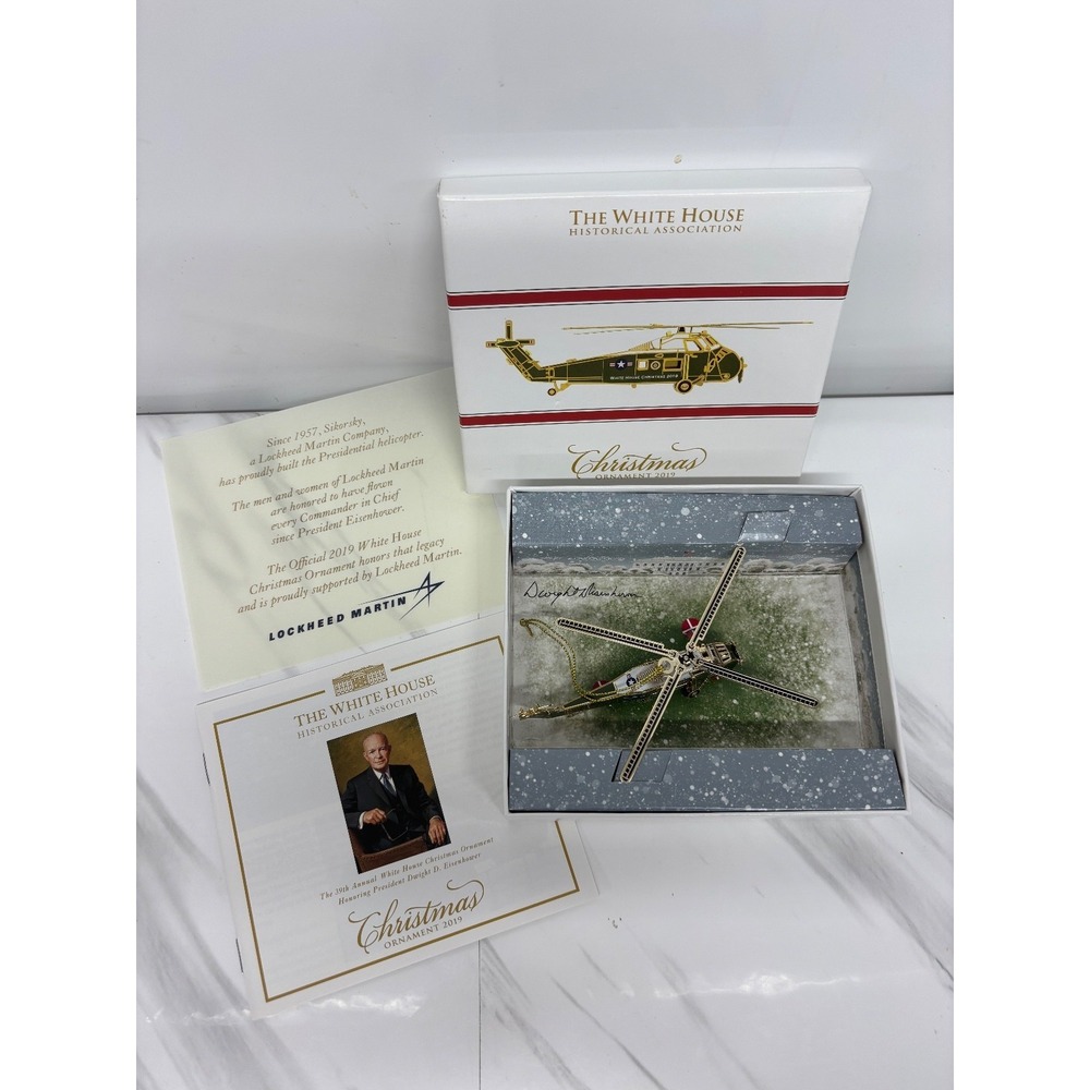 Official White House‎ Historical Association Christmas Ornament 2019 New In Box